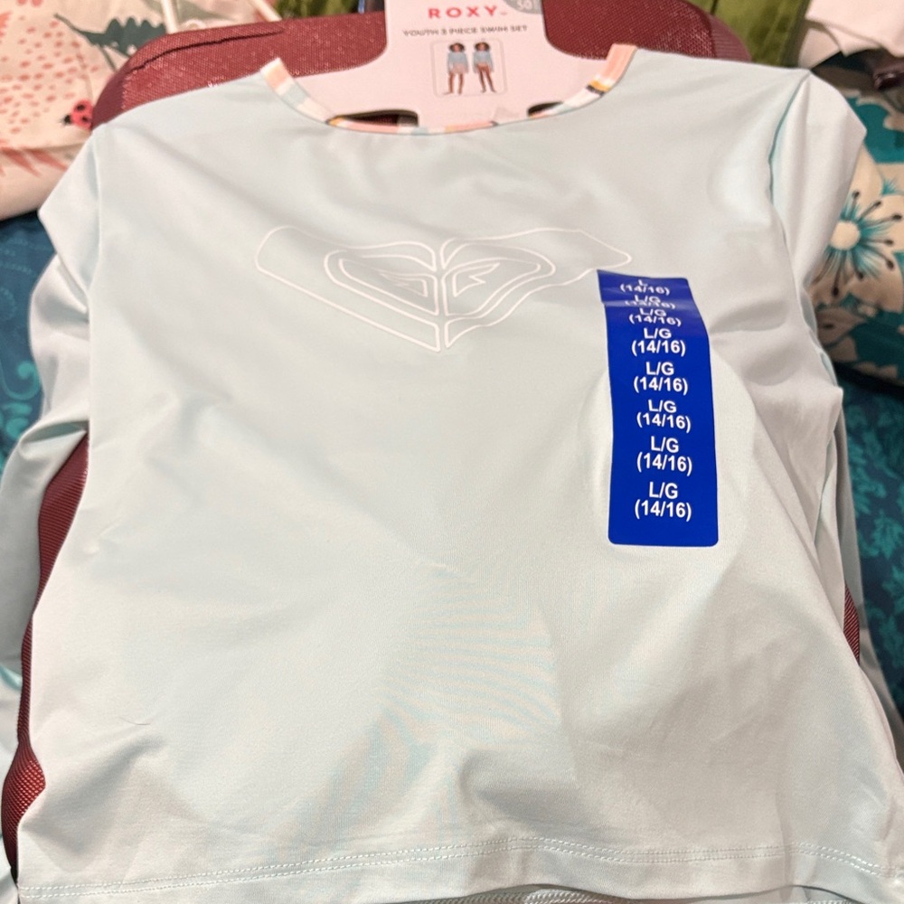 Roxy Aqua Long Sleeve Top